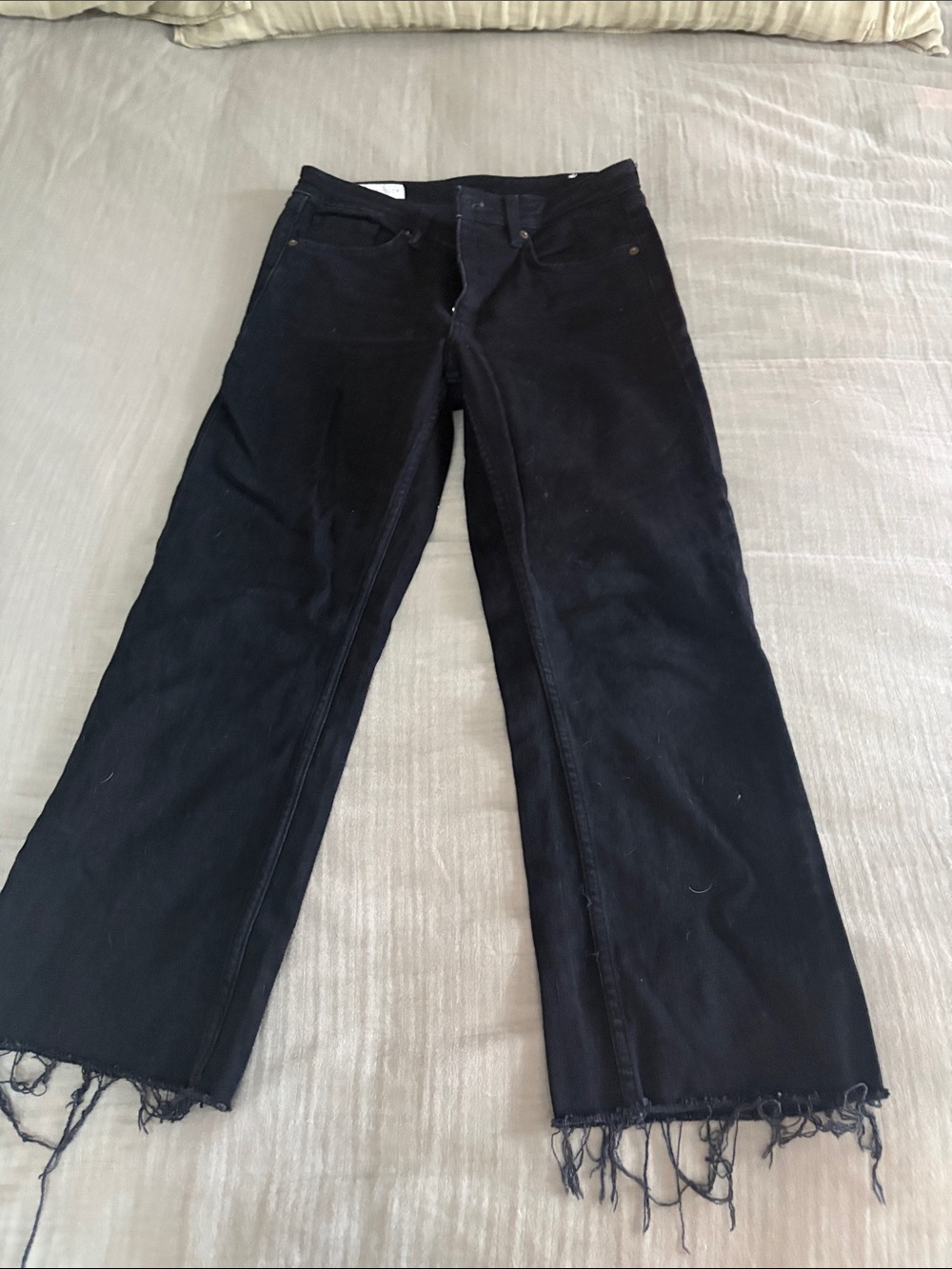 Zara Black Slim High-Rise Jeans
